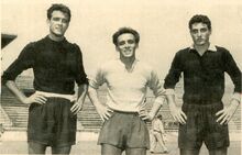 Lovati, Orlandi e Giannisi i tre portieri della stagione 1956/57