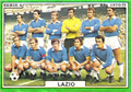 1970/71 La formazione scesa in campo nell'incontro Milan-Lazio 1-1 del 27 settembre 1970