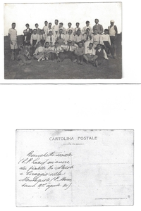 27 agosto 1924 banchetto d'onore in omaggio dei fratelli Di Napoli e Amedeo Coraggio