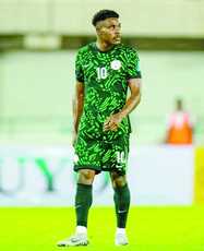 Con la nazionale nigeriana