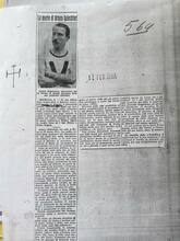 Il "coccodrillo" della Gazzetta dello Sport (Gent.conc. Erika Balestrieri)