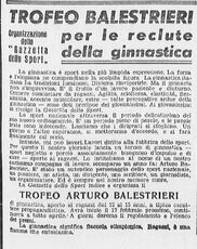 Dopo la morte di Arturo la "Gazzetta dello Sport" organizza un trofeo in suo onore. E' il 1946