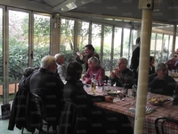 Mosa e Rossi (di spalle), Anania, Vulpiani, Filippini e Paris