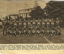Con la nazionale Olimpica 1960 (Gent. conc. Sig.ra Laura Biti)