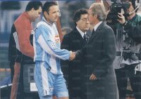 In una gara di Champions League con Sven Goran Eriksson