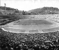 Veduta dello stadio negli anni 60