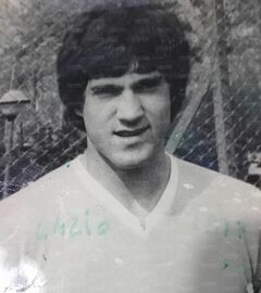 Gaito con la maglia della Lazio