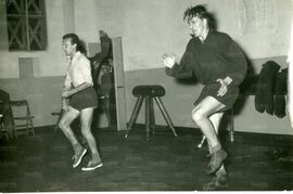 Antoniotti e Lofgren in palestra