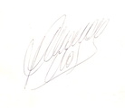 L'autografo di Roberto Mancini