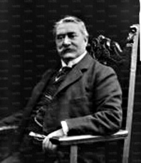 Nella foto il severo volto del prefetto Annaratone che vietò alla Lazio l'uso del Parco dei Daini