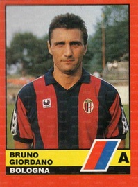Una figurina nel Bologna