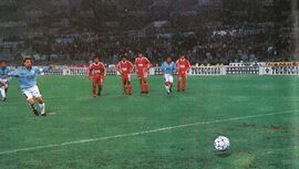 Il rigore sbagliato da Signori