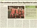 Il corriere laziale del 01 dicembre 2008