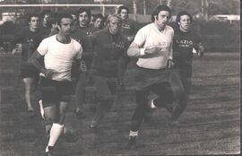 Chinaglia guida il gruppo in allenamento