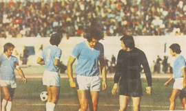 L'entrata in campo di alcuni giocatori