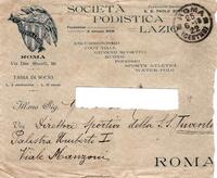 La busta della lettera sopra riprodotta Dono di oizaL