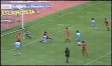 La rete al Vicenza del 21 giugno 1987 che porterà la Lazio agli spareggi di Napoli