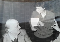 Con il presidente Lenzini (Gent. conc. Sig.ra Gabriella Grassi)