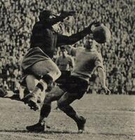 In allenamento con la Nazionale