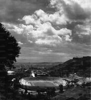 Veduta dello stadio negli anni 70