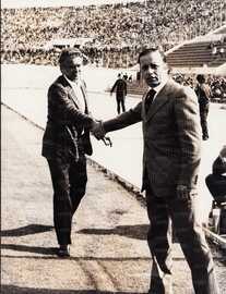 Maestrelli e allenatore da identificare (Puricelli?)