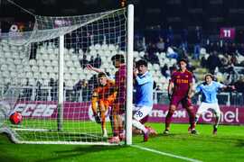Il gol vittoria di Ricardo Bordon Foto Getty Images