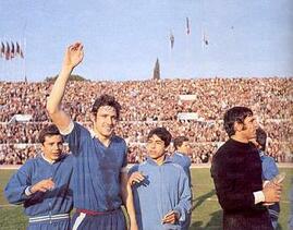 Dopo la gara con il Milan (28/9/1969)