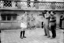 Alle prese con le telecamere...