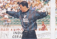 Il portiere durante una gara