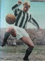 Selmosson con la maglia dell'Udinese, squadra da cui la Lazio lo prelevò nel 1956