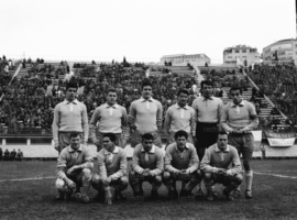 1959/60 La formazione di Lazio-Bologna 1-3 del 7 febbraio 1960