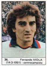 Una figurina nel Cagliari