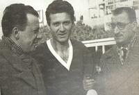 Maestrelli negli anni 50 con la maglia del Bari