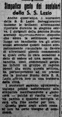 Lo stile Lazio. Novembre 1944