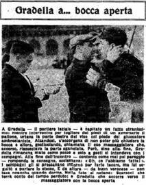 La cronaca di un episodio capitato a Gradella