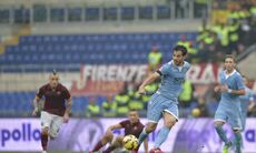 In azione nel derby dell'11 gennaio 2015