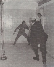 Pulici al consueto appuntamento del calcio di rigore con il Presidente Lenzini