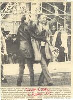 1973: Ziaco trattiene a stento Maestrelli dopo una rete della Lazio