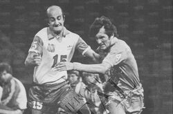 Martini in azione con la maglia del Toronto Blizzard