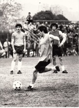 In allenamento con Stefano Ferretti e Claudio Vagheggi