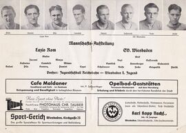 Le pagine centrali del programma