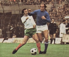 L'esordio in nazionale contro la Bulgaria