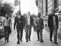 Paolo Galletti, Carlo Pedersoli, Angelo Romani, Osvaldo Berti e Giorgio Grilz