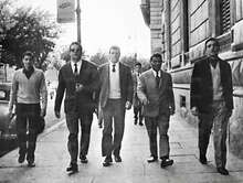 Paolo Galletti, Carlo Pedersoli, Angelo Romani, Osvaldo Berti e Giorgio Grilz