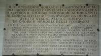 Targa di intitolazione dello Stadio Nazionale al Torino a seguito della tragedia di Superga del 4 maggio 1949