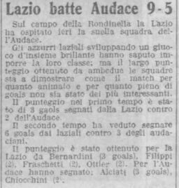 L'articolo de "Il Messaggero"