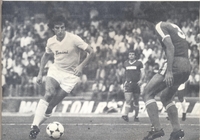 In azione in maglia biancoceleste