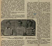 Da "La Stampa Sportiva" del 22/05/1904: Pagliani vince il Giro di Milano