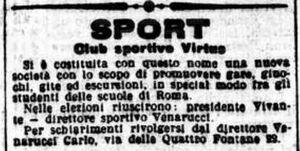 Virtus 13nov1903Messaggero.jpg