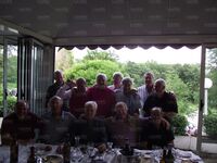 In piedi Girardi, Gagliardi, Vergini, Volpi L., Spurio, Vuerich e Pazzelli; seduti Nobili, Mazza, Puccianti, Regoli e Brai